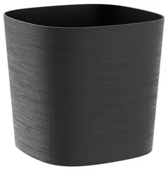 tera Pot de fleurs "Capri", largeur: 190 mm, black