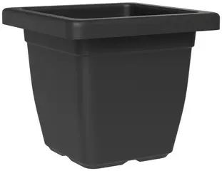 tera Pot de fleurs "Nazca", largeur: 300 mm, anthracite
