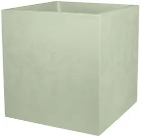 poétic Bac à plantes BASALT double paroi, 395 mm, vert amand