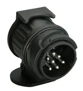 IWH Adaptateur court pour voiture, 13 sur 7 broches, 12 volt