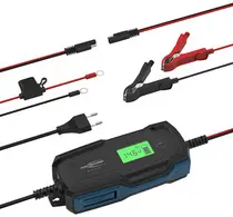 ANSMANN Chargeur de batterie BC, 6-12V/4A, noir/bleu