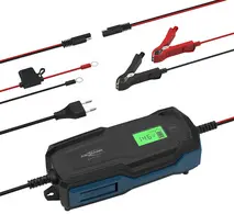 ANSMANN Chargeur de batterie BC, 6-12V/6A, noir/bleu