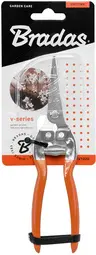 Bradas Sécateur bypass V-SERIES, lame inox droite, orange
