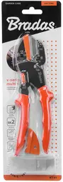 Bradas Ciseaux de jardin multifonction V-SERIES, orange