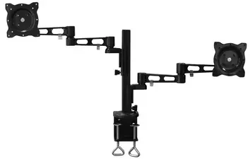 LogiLink Bras support double, longueur du bras: 358 mm, noir