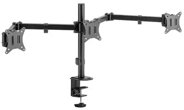 LogiLink Bras support pour 3 écrans, longueur du bras 658 mm