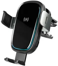 LogiLink Support de charge sans fil smartphone pour voiture