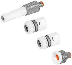 Bradas Set de buses d'arrosage WHITE LINE, 1/2", PVC, 4 pcs