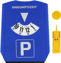FIRST AID ONLY 5-in-1 Multifunktions-Parkscheibe, blau