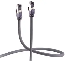 FLEXLINE Câble patch cat. 6A, U/FTP, robuste, 15 m, gris