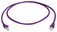 Telegärtner Câble patch, Cat.6A (profond), S/FTP, 1,5m,lilas