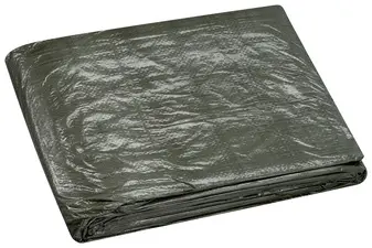 WESTEX Bâche toile avec oeillets, 3 x 4 m, vert, 75 g