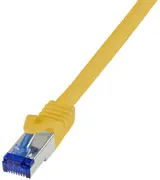LogiLink Câble patch Ultraflex, Cat.6A, S/FTP, 0,25 m, jaune