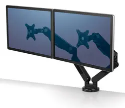 Fellowes Bras support pour Ã©cran double Platinum Series