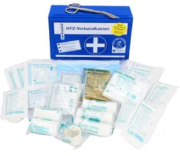 cartrend Trousse auto de premiers secours Classic, bleu