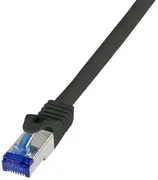LogiLink Câble patch Ultraflex, Cat.6A, S/FTP, 30 m, noir