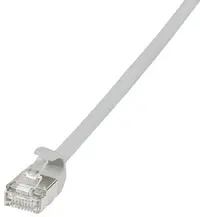 LogiLink Câble patch Ultraflex, Cat. 6A, U/FTP, 3,0 m, gris