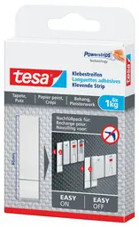tesa Powerstrips Languettes adhésives pour papier peint/