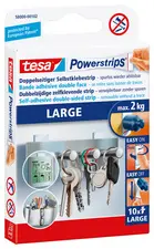 tesa Powerstrips LARGE, fixe des objets jusqu'à 2,0 kg