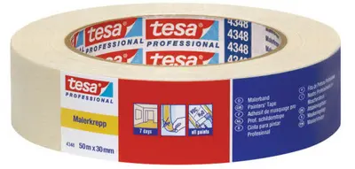 tesa Adhésif masquage papier pour peinture 4348,19 mm x 50 m