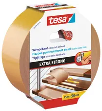 tesa Adhésif extra fort pour revêtement de sol, 50 mm x 25 m