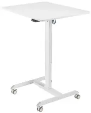 LogiLink Bureau d'ordinateur réglable, électrique, blanc