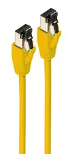shiverpeaks Câble patch, cat. 8.1, F/FTP, 0,25 m, jaune
