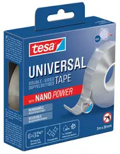 tesa Ruban adhésif double face NANO POWER, 30 mm x 3 m
