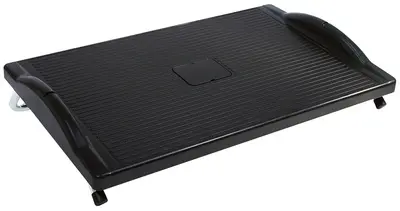 WEDO Repose-pieds Swing, ajustable en hauteur, noir
