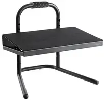 LogiLink Repose-pieds, réglable en hauteur, noir