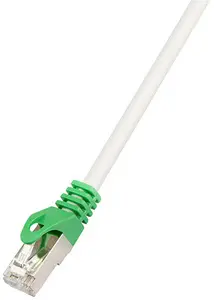 LogiLink Câble patch Crossover, Cat. 6, S/FTP, 10,0 m, gris