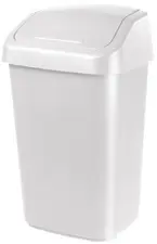 orthex Poubelle à couvercle basculant, 25 litres, gris foncé
