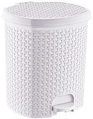 keeeper Poubelle cosmétique à pédale "tjark", nordic-white