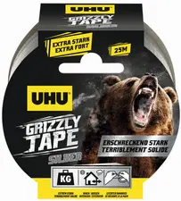 UHU Ruban adhésif toilé en PE GRIZZLY TAPE, 49 mm x 25 m