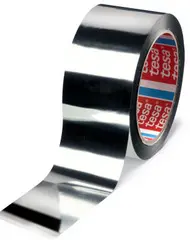tesa Ruban adhésif industriel 4137, 50 mm x 66 m, argent