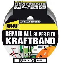 UHU Ruban adhésif blindé Repair all, (l)50 mm x (L)10 m,