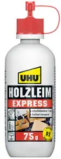 UHU Colle à bois Express D2, sans solvant, 75 g en flacon