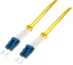 LogiLink Câble patch fibre optique, 2x Duplex LC, OS2, 20 m