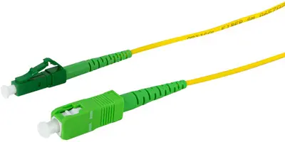 LogiLink Câble patch fibre optique, OS2, 10 m, jaune