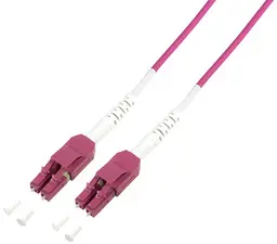 LogiLink Câble patch à fibre optique Uniboot, 2x duplex LC