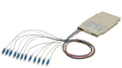 DIGITUS Cassette d'épissure prémontée, LC (APC), SM