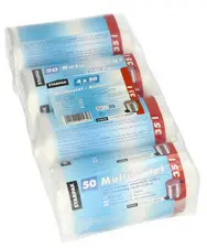 STARPAK Sac poubelle HDPE, 35 litres, transparent