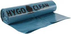 HYGOCLEAN Sac poubelle LDPE, 120 L, 45 microns, bleu