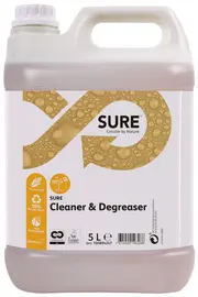 SURE Dégraissant "Cleaner & Degreaser", 5 litres