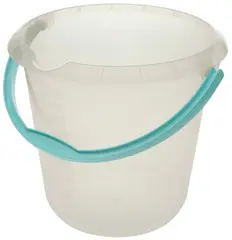 keeeper Seau de nettoyage "mika", rond, 10 L, transparent