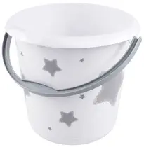 keeeper Seau déco ilvie "stars", rond, 10 litres