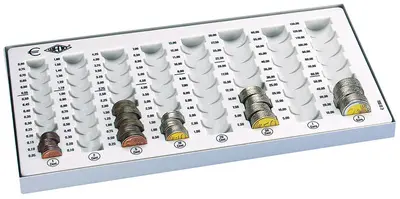 WEDO Monnayeur compact, capacité: 246,40 EUR, gris lumière