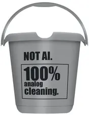 keeeper Seau à motif "ilvie not AI", rond, 10 litres