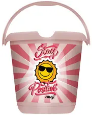 keeeper Seau à motif "ilvie emoji positiv", rond, 10 litres