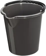 plast team Seau "VANCOUVER", rond, 10 litres, anthracite